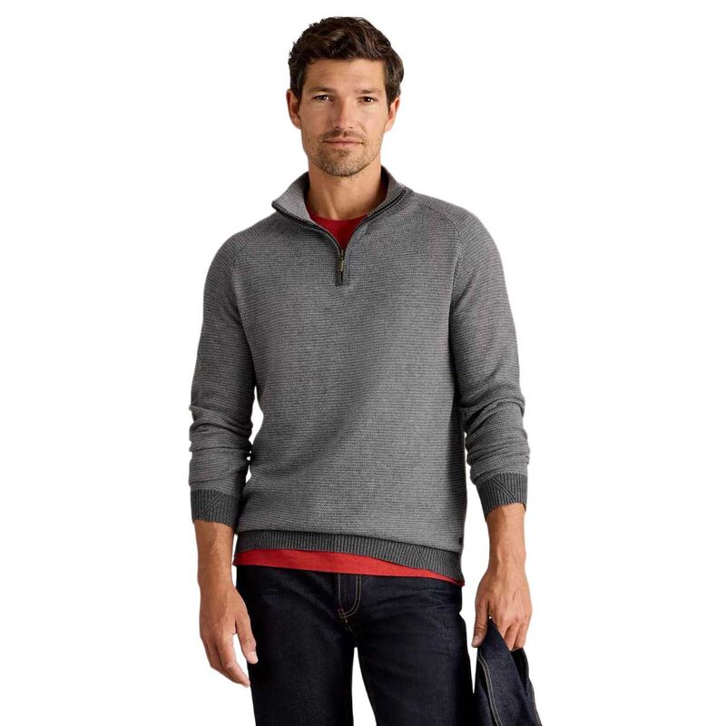 White Stuff Newport Merino Jacquard Funnel Jersey image number 0